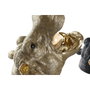 DKD Home Decor Lámpara Aplique Resina Hipo 2 Surtido Dorado y Cobrizo