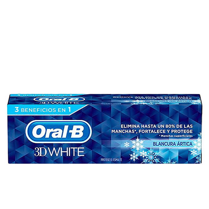 Oral-B 3D White Blancura Artica Pasta Dentífrica 75 ml Oral-B 3D White Blancura Artica Pasta Dentífrica 75 ml