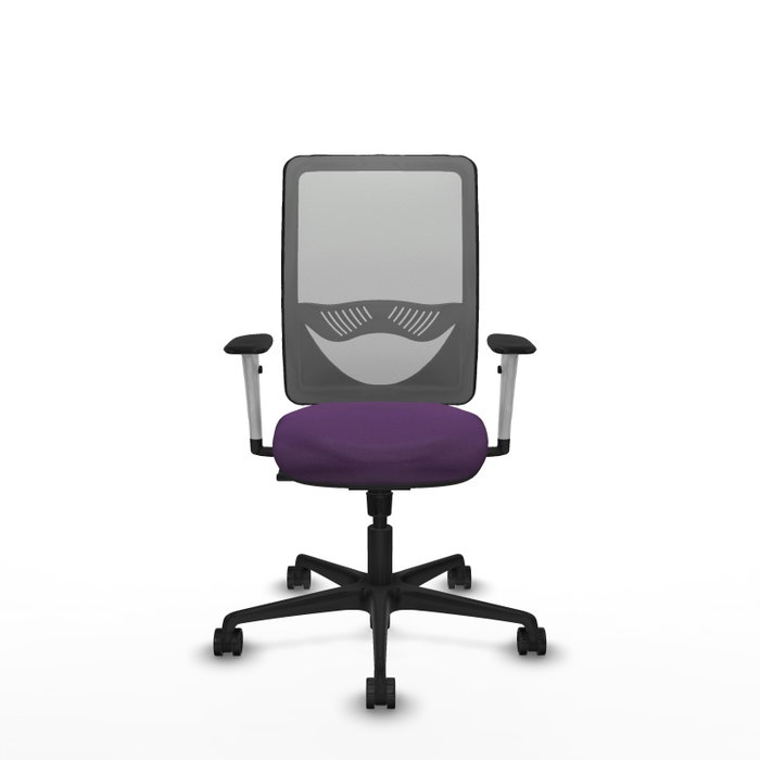 PIQUERAS Y CRESPO Silla de oficina Zulema con mecanismo Sincro, Morado y Gris PIQUERAS Y CRESPO Silla de oficina Zulema con mecanismo Sincro, Morado y Gris
