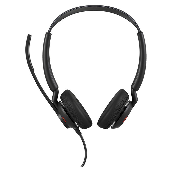 Jabra Engage 50 II Auriculares de Diadema Alámbricos USB-C para UC, Certificados para Microsoft Teams, Zoom, Google Meet, con Tecnología Jabra PeakStop