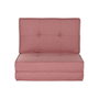 DKD Home Decor Sofá Cama Metal Coral