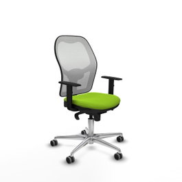 PIQUERAS Y CRESPO Silla de oficina Jorquera Sincro Pistacho y Blanco