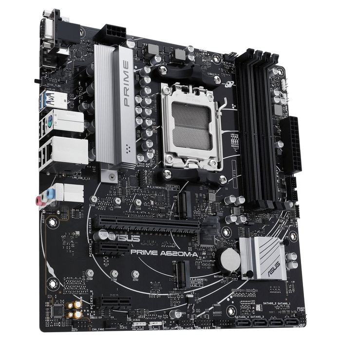 ASUS PRIME A620M-A-CSM Placa Base, Socket AM5, DDR5-SDRAM, Micro ATX