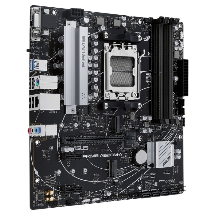 ASUS PRIME A620M-A-CSM Placa Base, Socket AM5, DDR5-SDRAM, Micro ATX