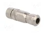 HARTING Conector M8 de 3 pines, hembra, recto e IP67