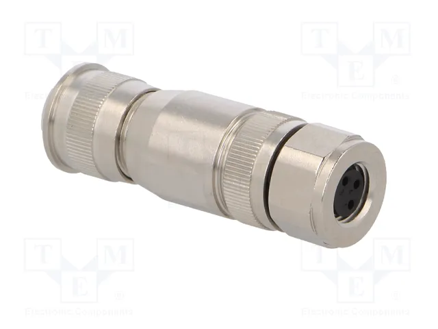 HARTING Conector M8 de 3 pines, hembra, recto e IP67 HARTING Conector M8 de 3 pines, hembra, recto e IP67