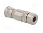 HARTING Conector M8 de 3 pines, hembra, recto e IP67