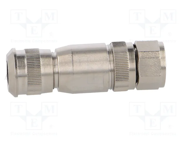 HARTING Conector M8 de 3 pines, hembra, recto e IP67 HARTING Conector M8 de 3 pines, hembra, recto e IP67