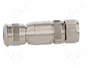 HARTING Conector M8 de 3 pines, hembra, recto e IP67
