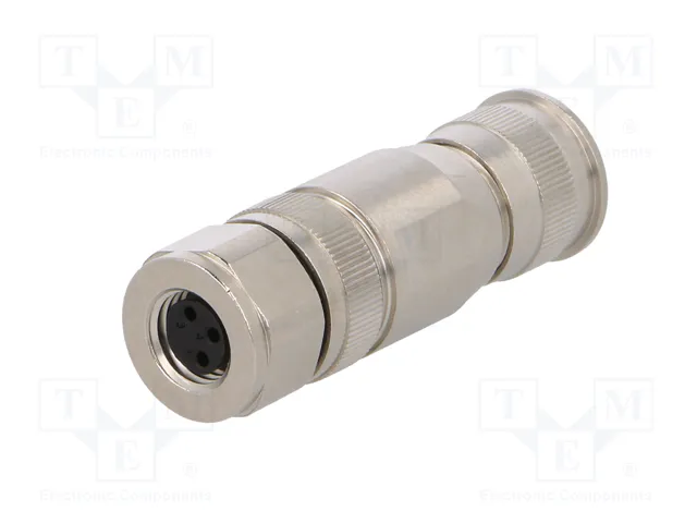 HARTING Conector M8 de 3 pines, hembra, recto e IP67 HARTING Conector M8 de 3 pines, hembra, recto e IP67