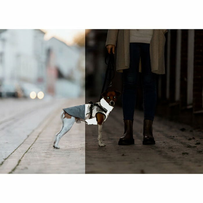 Abrigo para Perro Trixie Gris S