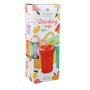Excellent Houseware Vasos con Tapa y Pajita 380 ml - Pack de 6 Unidades Colores Surtidos - Polipropileno, Apto Lavavajillas, Ø81 x 122 mm