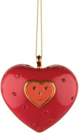 Alessi Cuore e Cuora Adorno Porcelana MJ16 11
