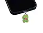 Wondee Funny Lightning Frog Charm Protector de puerto para móvil, tipo C o Lightning, 20x10x15 mm, colgante decorativo
