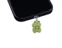 Wondee Funny Lightning Frog Charm Protector de puerto para móvil, tipo C o Lightning, 20x10x15 mm, colgante decorativo