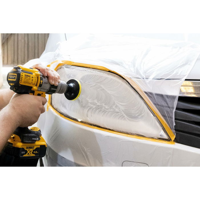 Restaurador de Faros Motorkit MOT1005 Taladro Restaurador de Faros Motorkit MOT1005 Taladro