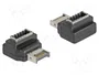 DeLOCK 67237 Adaptador USB Type-E 10 Gbps de Macho a Hembra Angular