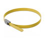 DeLOCK 18785 Bridas de Acero Inoxidable Amarillas 200 x 4,6 mm