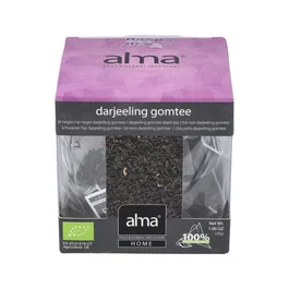 ALMA HOME TE DARJEELING Infusión 15 pirámides ECO VEGAN
