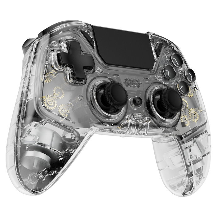 Deltaco Gaming GAM-169-T Wireless Controller Transparente para PlayStation 4 y más