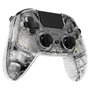 Deltaco Gaming GAM-169-T Wireless Controller Transparente para PlayStation 4 y más