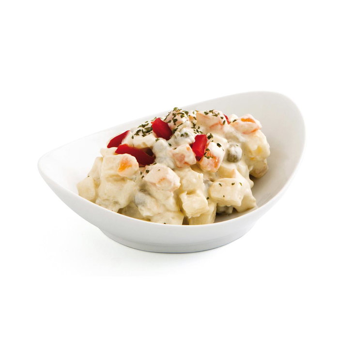 Quid Tapa Ensaladilla Porcelana Gastro Fun 14x11 cm Blanco Quid Tapa Ensaladilla Porcelana Gastro Fun 14x11 cm Blanco