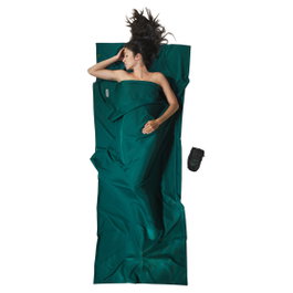 Cocoon TravelSheet Saco de dormir rectangular Verde