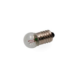 Edm Bombilla esférica transparente E-10 3,5v