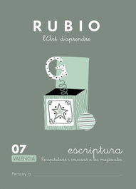 RUBIO, ESCRIPTURA 07 - CALIGRAFÍA