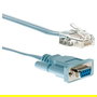 Cisco Cable Consola RJ45-DB9 6FT Macho Macho Gris 1.8m