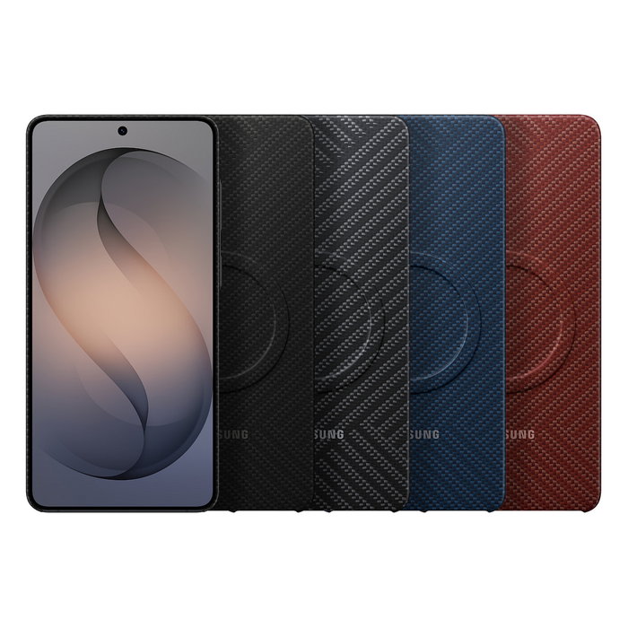 Samsung Carbon Magnet Case para Galaxy S26+, Azul oscuro Samsung Carbon Magnet Case para Galaxy S26+, Azul oscuro