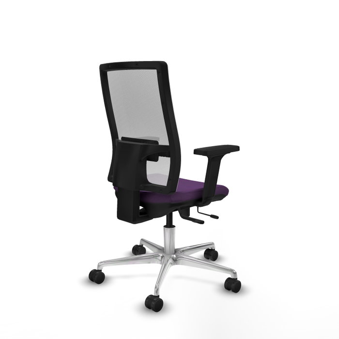 PIQUERAS Y CRESPO Silla de oficina Horna Morado y Blanco