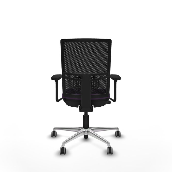 PIQUERAS Y CRESPO Silla de oficina Yunquera con mecanismo Sincro/Traslack Morado y Negro PIQUERAS Y CRESPO Silla de oficina Yunquera con mecanismo Sincro/Traslack Morado y Negro