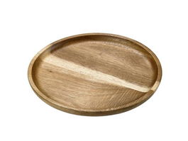 Leone Tabla Redonda Madera de Acacia Diámetro 25 cm