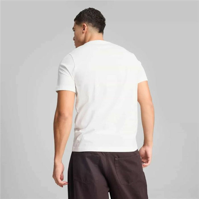 Camiseta de Manga Corta Hombre Puma Blanco 24 Meses