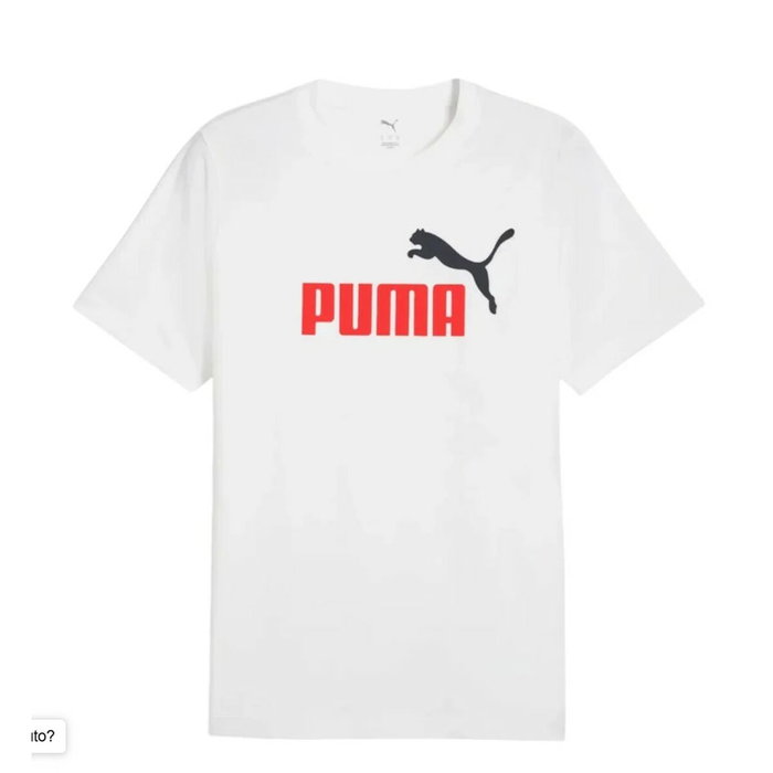 Camiseta de Manga Corta Hombre Puma Blanco 24 Meses