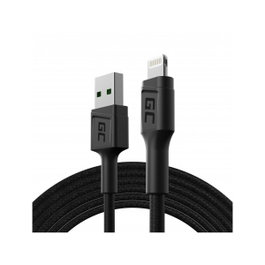 Green Cell KABGC18 Cable Lightning a USB A 2 m Negro