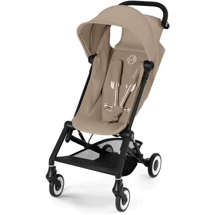 Cybex Gold CYB4063846530984 Cochecito Ultracompacto Agis - 5 a 22 kg (6 meses - 4 años) Ligero 6,3 kg Compatible con Avión Beige Almendra