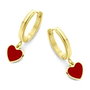 Pendientes Mujer CO88 Collection 8CE-70103 Dorado Rojo