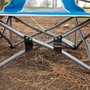 Aktive Silla baja plegable antivuelco azul