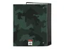 Safta Carpeta de cartón folio 4 anillas Kelme camo