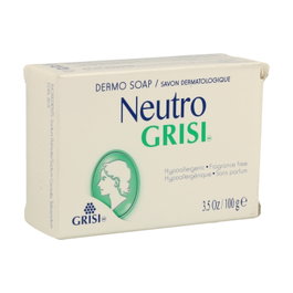 Grisi Dermojabón Neutro 100g - Jabón pH Neutro para Piel Sensible