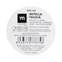 La Mediterranea Botella Frasca Redonda Boca Ancha 500 ml (16 Unidades)