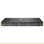 HPE Aruba Networking CX 6300F Switch Gestionado L3, 48 Puertos 1GbE PoE+ Clase 4, 4 Puertos SFP56, 740W PoE, Rack 1U