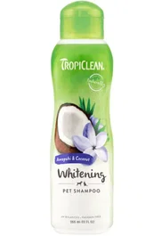 TropiClean Champú Pelo Blanco Flor Awapuhi Coco para Perros y Gatos 355 mL