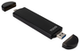 Tooq TQE-2240B Caja Externa para SSD M.2 NVMe/SATA USB-C y USB-A