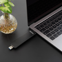Tooq TQE-2240B Caja Externa para SSD M.2 NVMe/SATA USB-C y USB-A