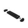 Tooq TQE-2240B Caja Externa para SSD M.2 NVMe/SATA USB-C y USB-A