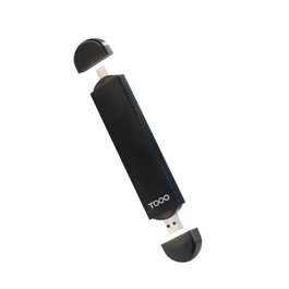 Tooq TQE-2240B Caja Externa para SSD M.2 NVMe/NGFF USB-C y USB-A