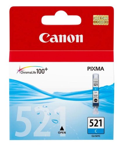 Canon CLI-521C Cartucho de Tinta Cian Original